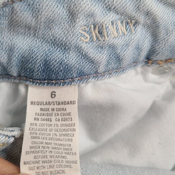 American Eagle Distressed Stretch Skinny Jeans - Picture 5 of 6